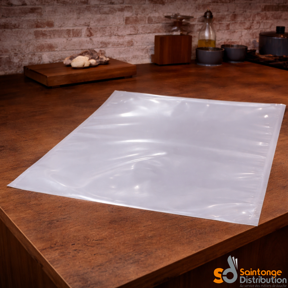 Saintonge Emballages Sacs Sous-Vide 400x500 150 Microns Lisse