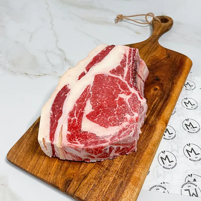 Maison Lascours Bœuf d'Exception Côte Black Pearl viande 1 kg