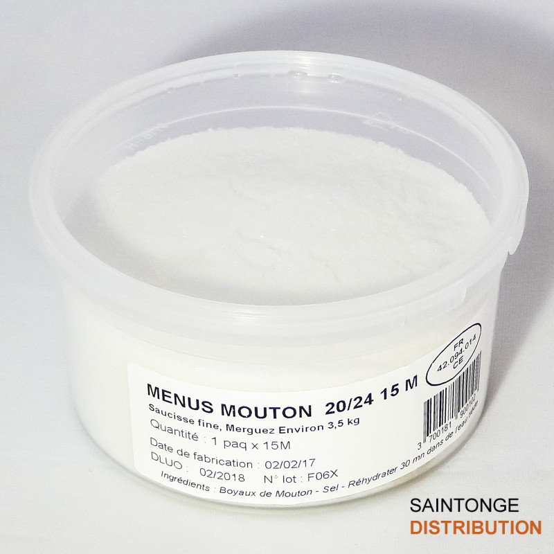 Saintonge Menus de mouton 20/24 pot 60m naturel