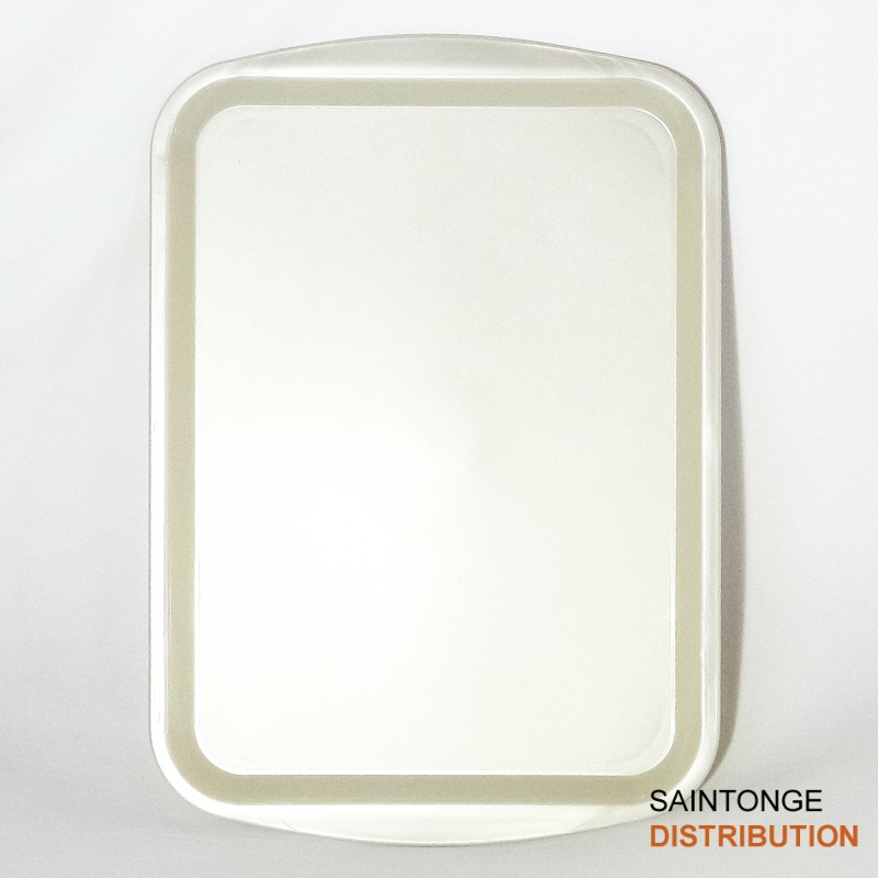 Saintonge Matériel Plateau ivoire polypropylène 300x410mm