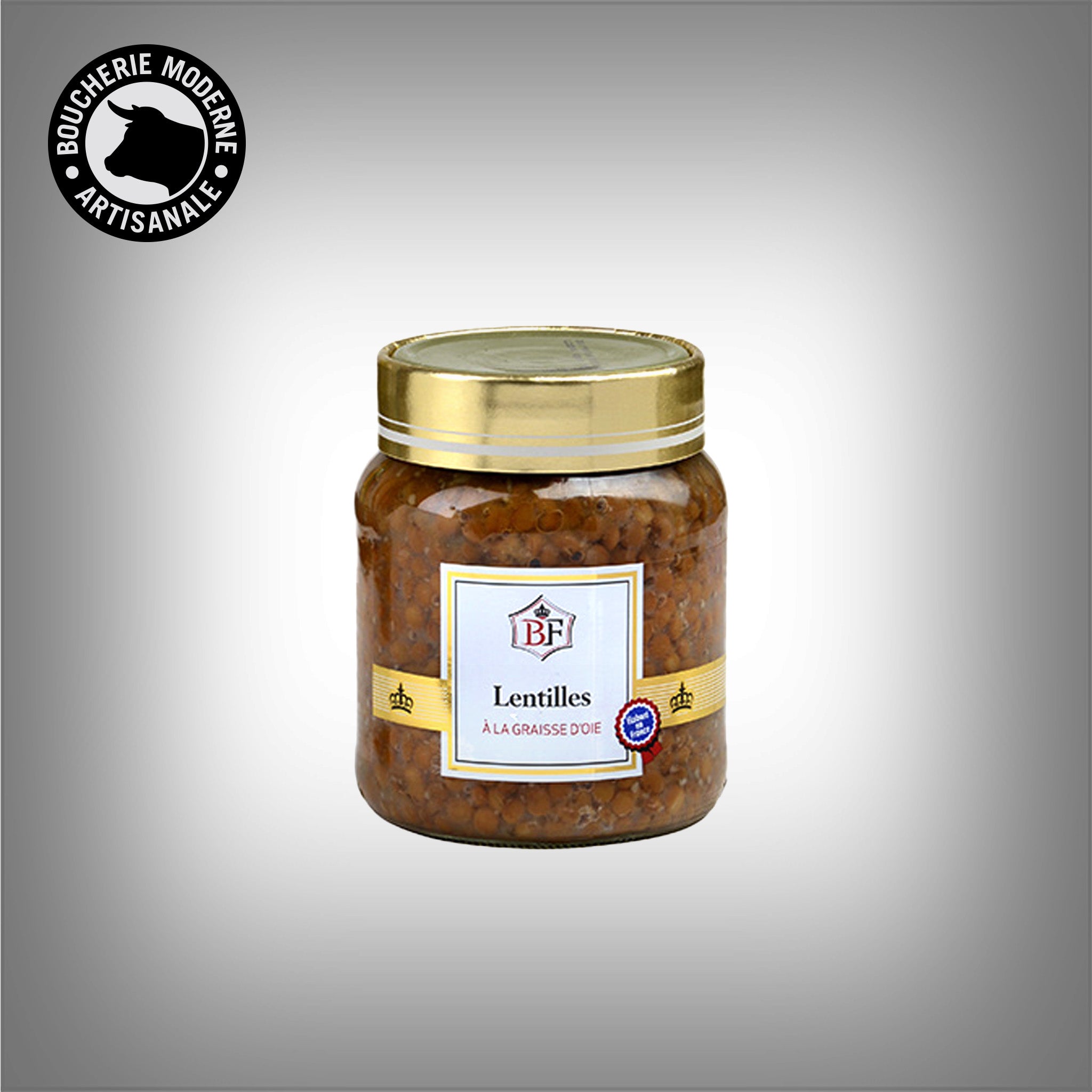 Boucherie Moderne Épicerie Lentilles petit 330g cuites