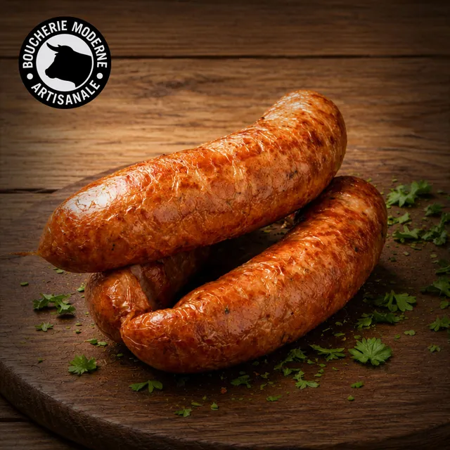 Boucherie Moderne Charcut’ saucisse fumée 160g porc