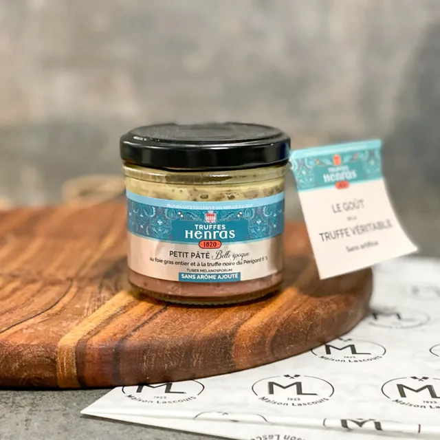 Henras Pâté Foie Gras Truffe Noire terrine 100g