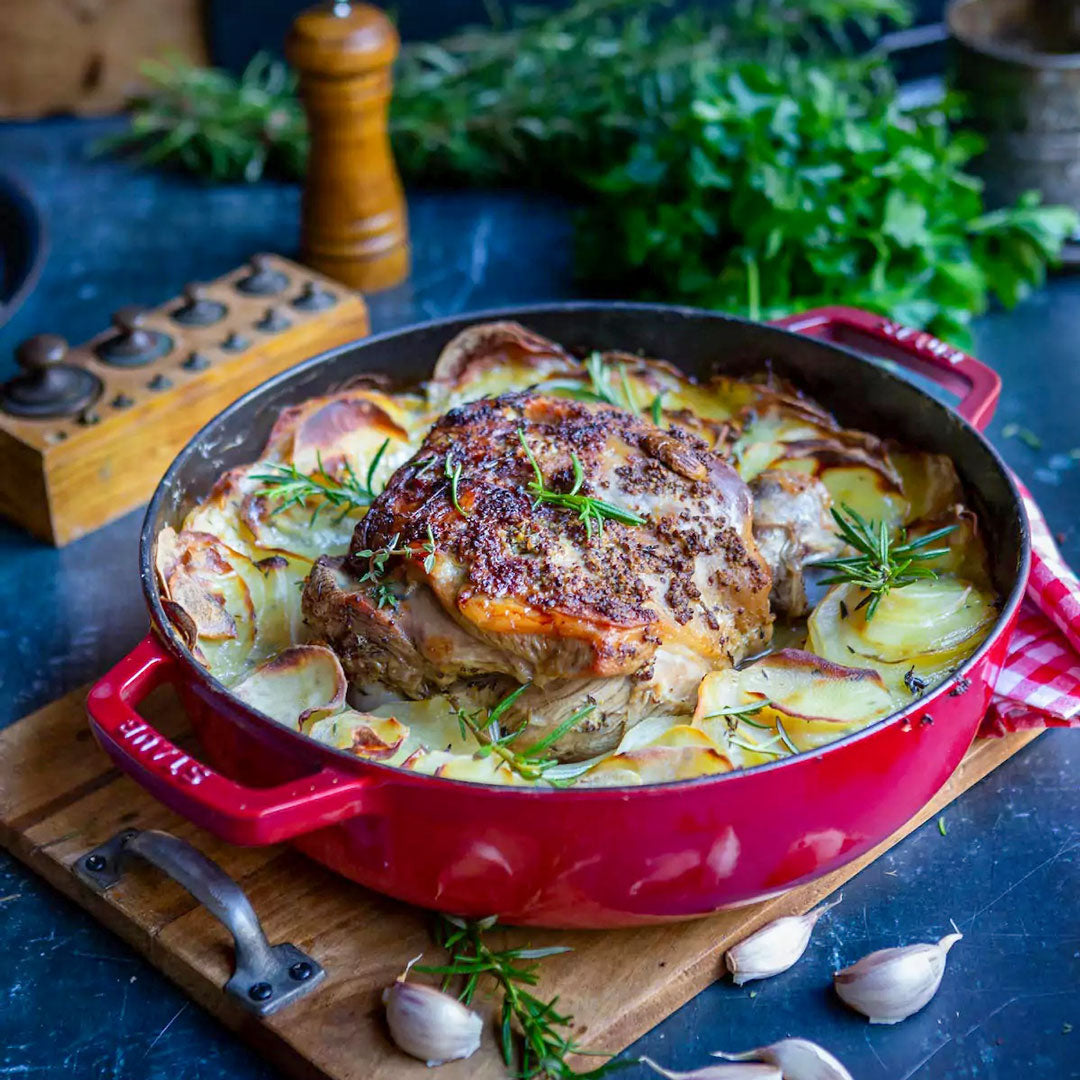 Maison Lascours Agneau Gigot Brut avec os viande 2,8kg