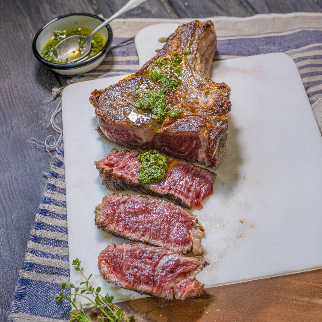 Maison Lascours Bœuf Côte Black Angus 1kg persillée