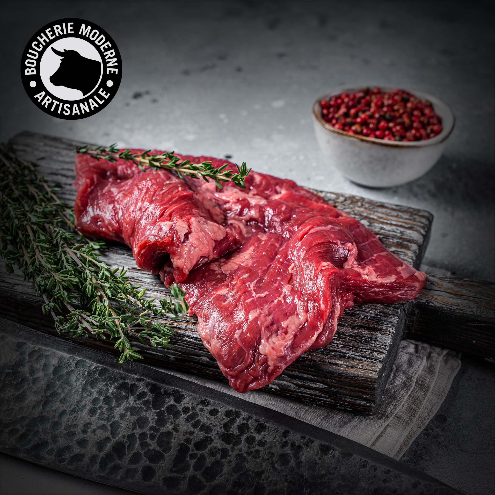 Boucherie Moderne BŒUF Bavette viande 160g flanc tendre