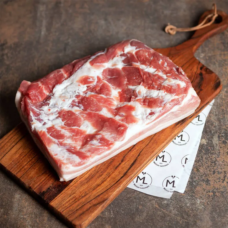 Maison Lascours Viande de Porc Poitrine 1kg Fondante