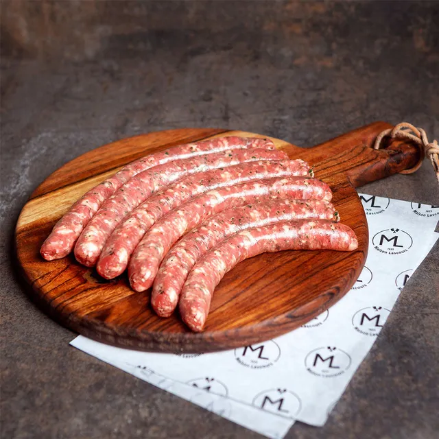 Maison Lascours Chipolata Volaille Herbes 6x77g