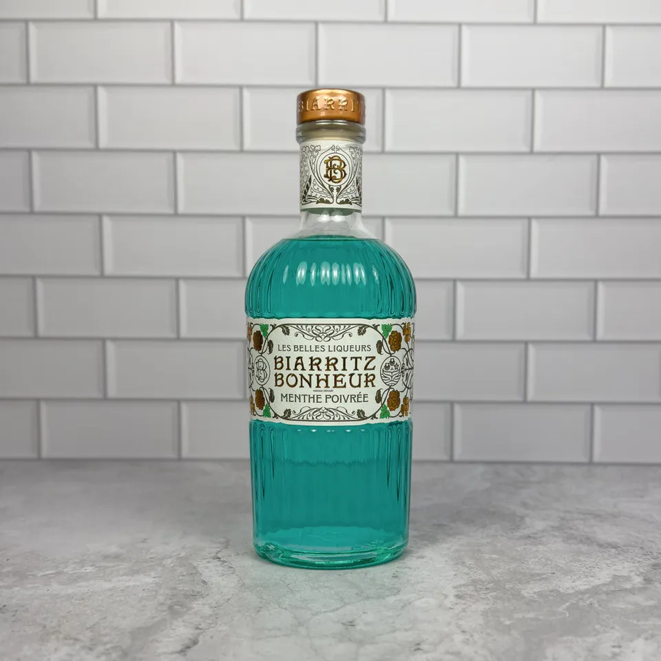 Biarritz Bonheur Menthe Poivrée liqueur 75 cl